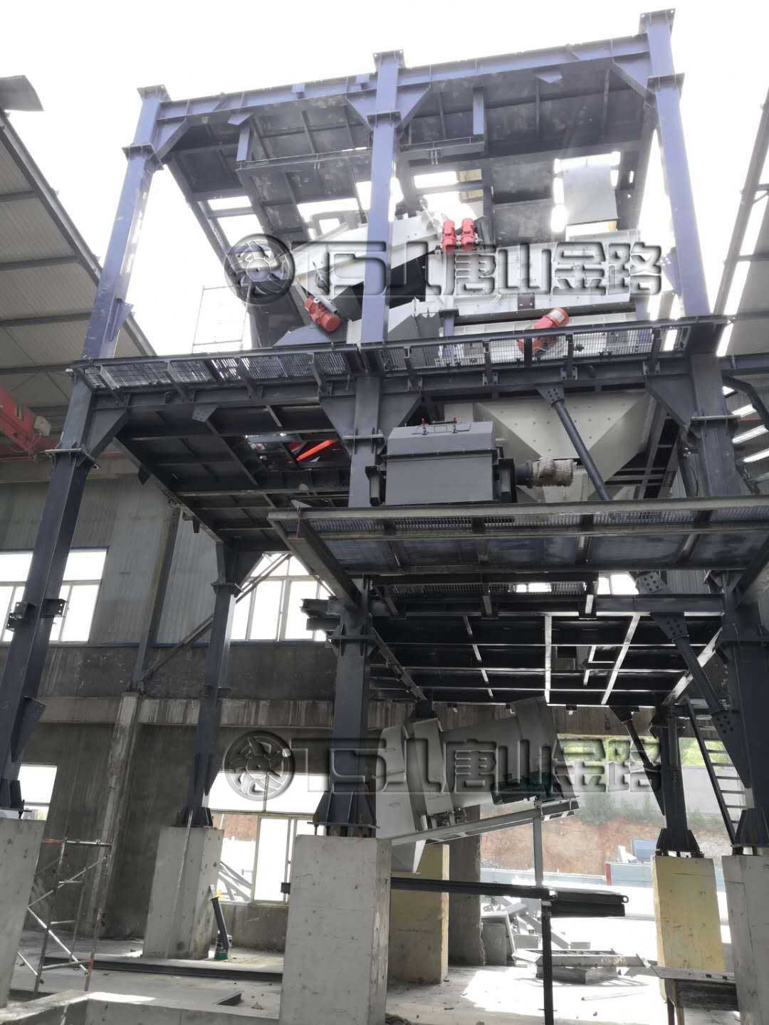 山東騰建時產(chǎn)100噸制砂生產(chǎn)線(在建) 山東騰建時產(chǎn)100噸制砂生產(chǎn)線(在建)